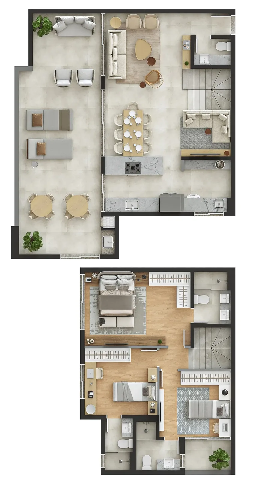 Planta do apartamento — referência Galeria identificada — imagem 24