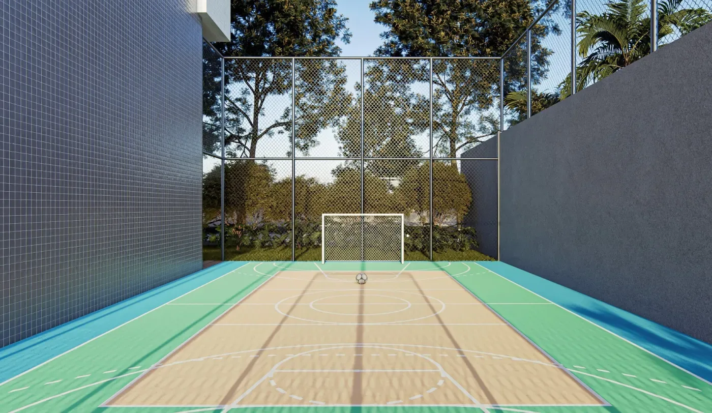 Perspectiva da quadra comum