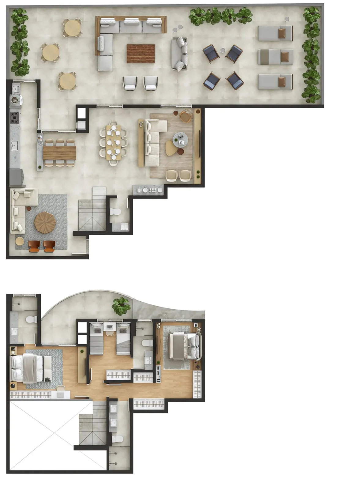 Planta do apartamento — referência Galeria identificada — imagem 26
