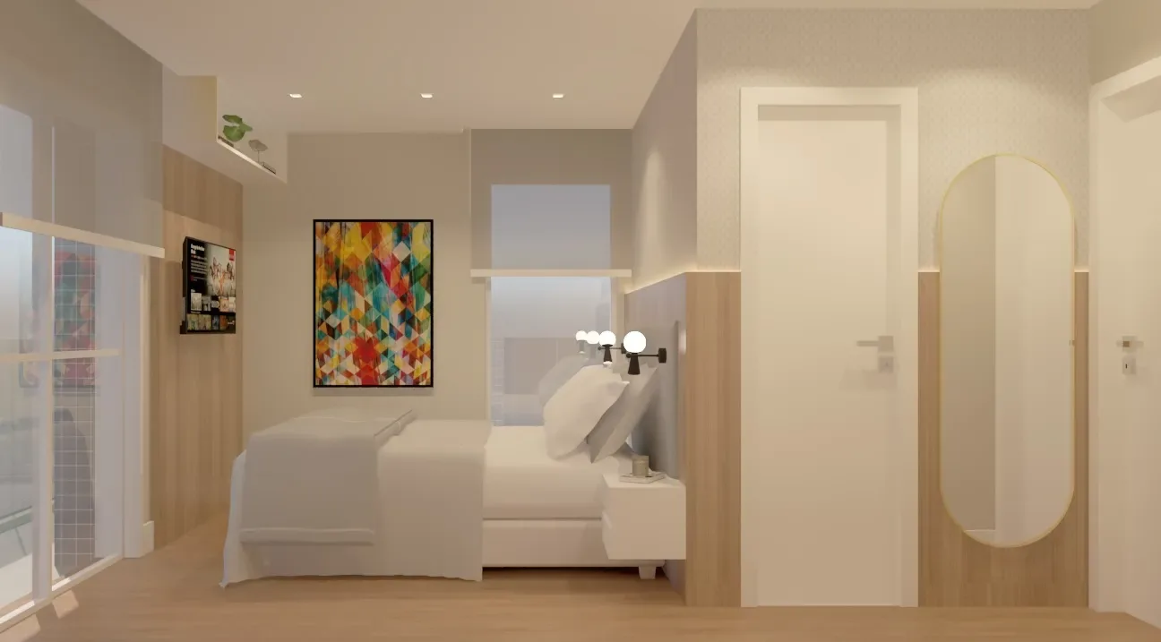 Ambiente interno ilustrativo