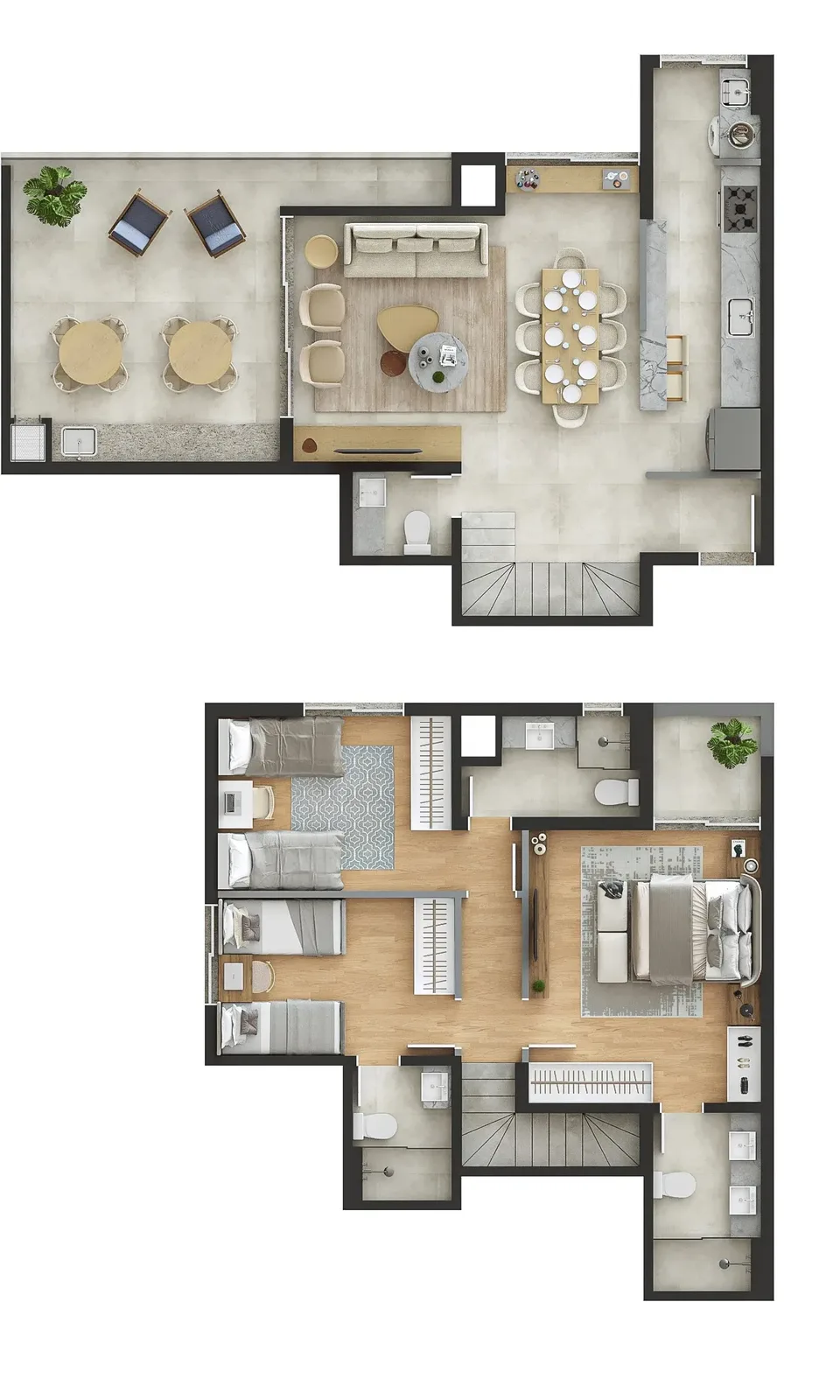 Planta do apartamento — referência Galeria identificada — imagem 21