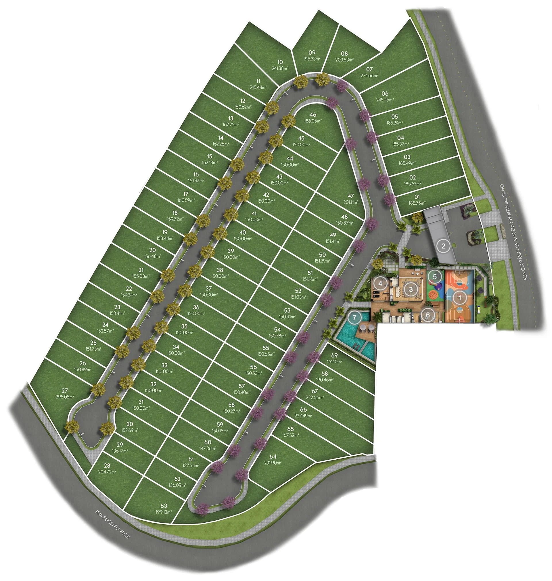 Planta do empreendimento