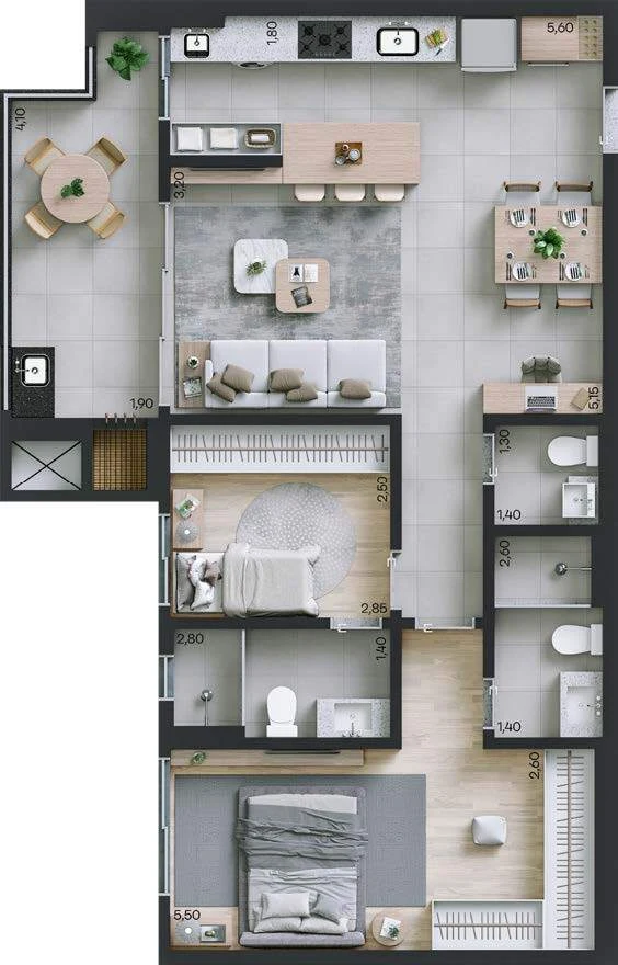 Planta do empreendimento