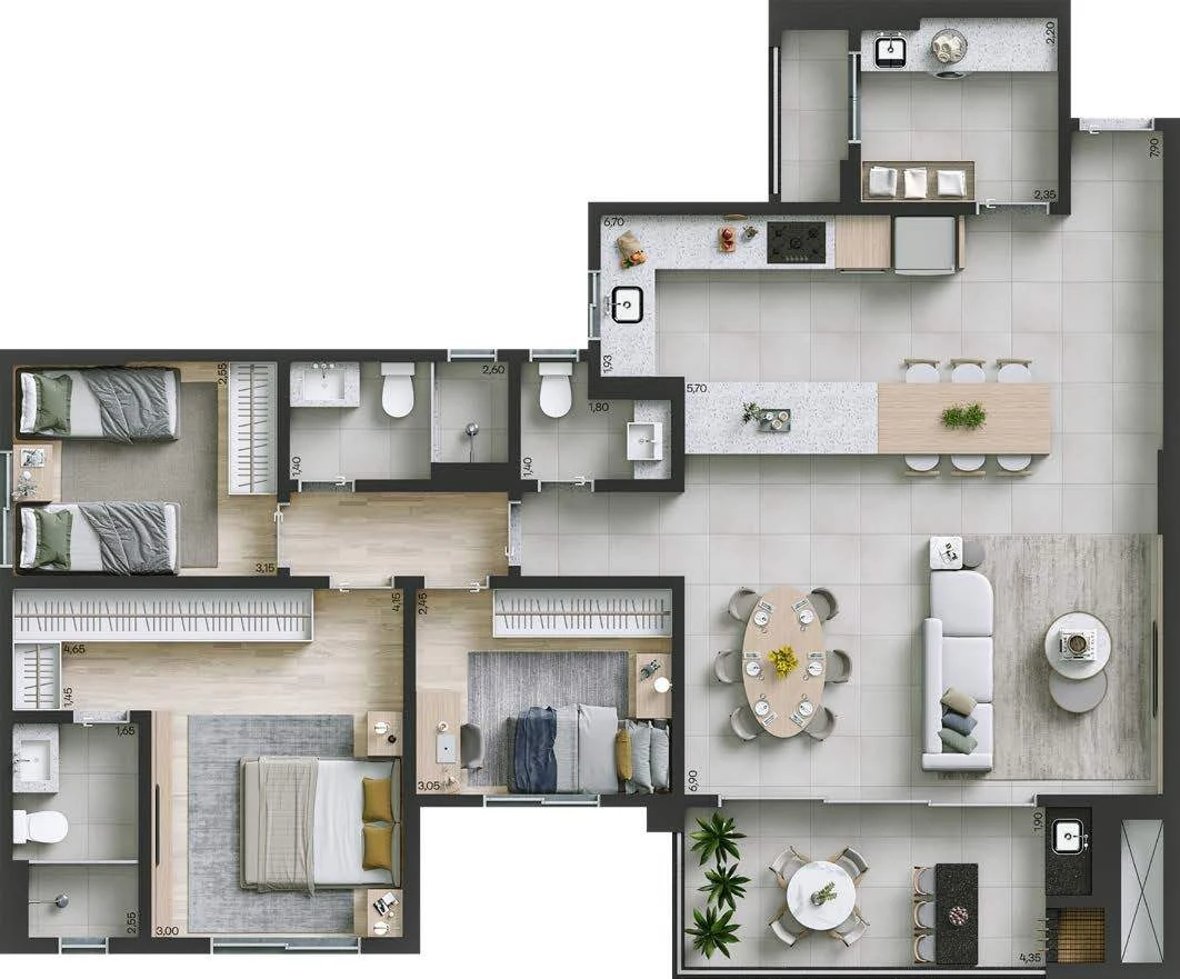 Planta do empreendimento