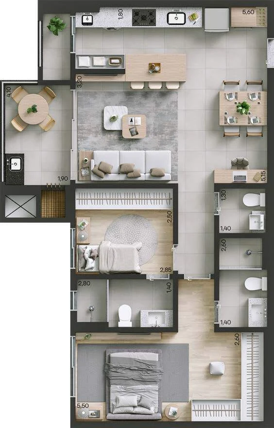 Planta do empreendimento