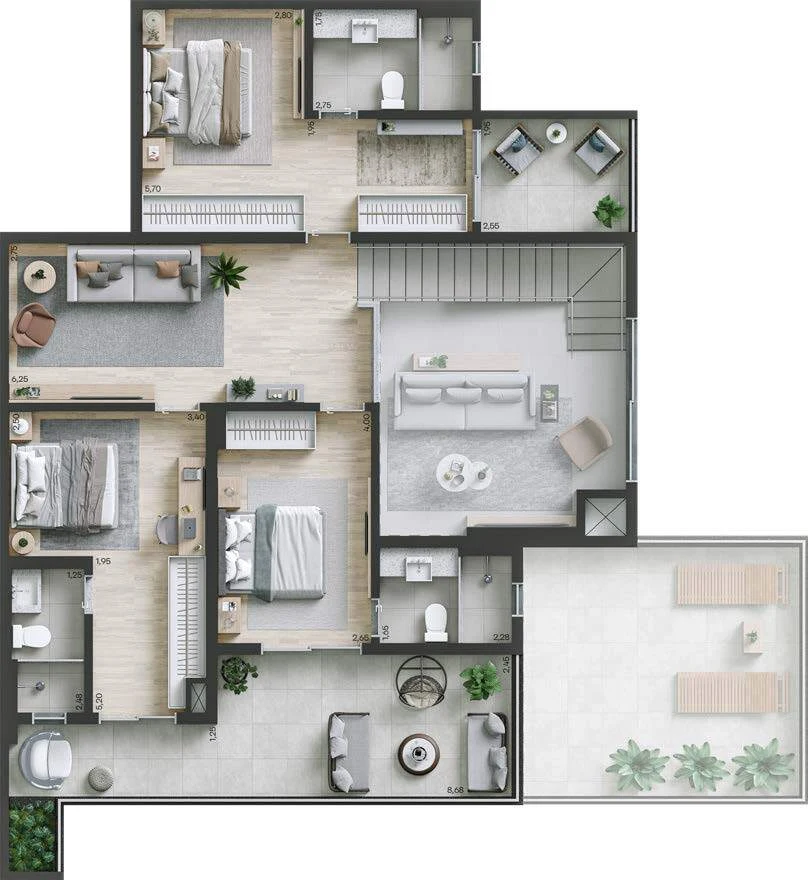 Planta do empreendimento