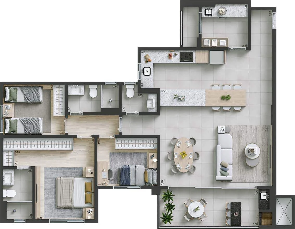 Planta do empreendimento
