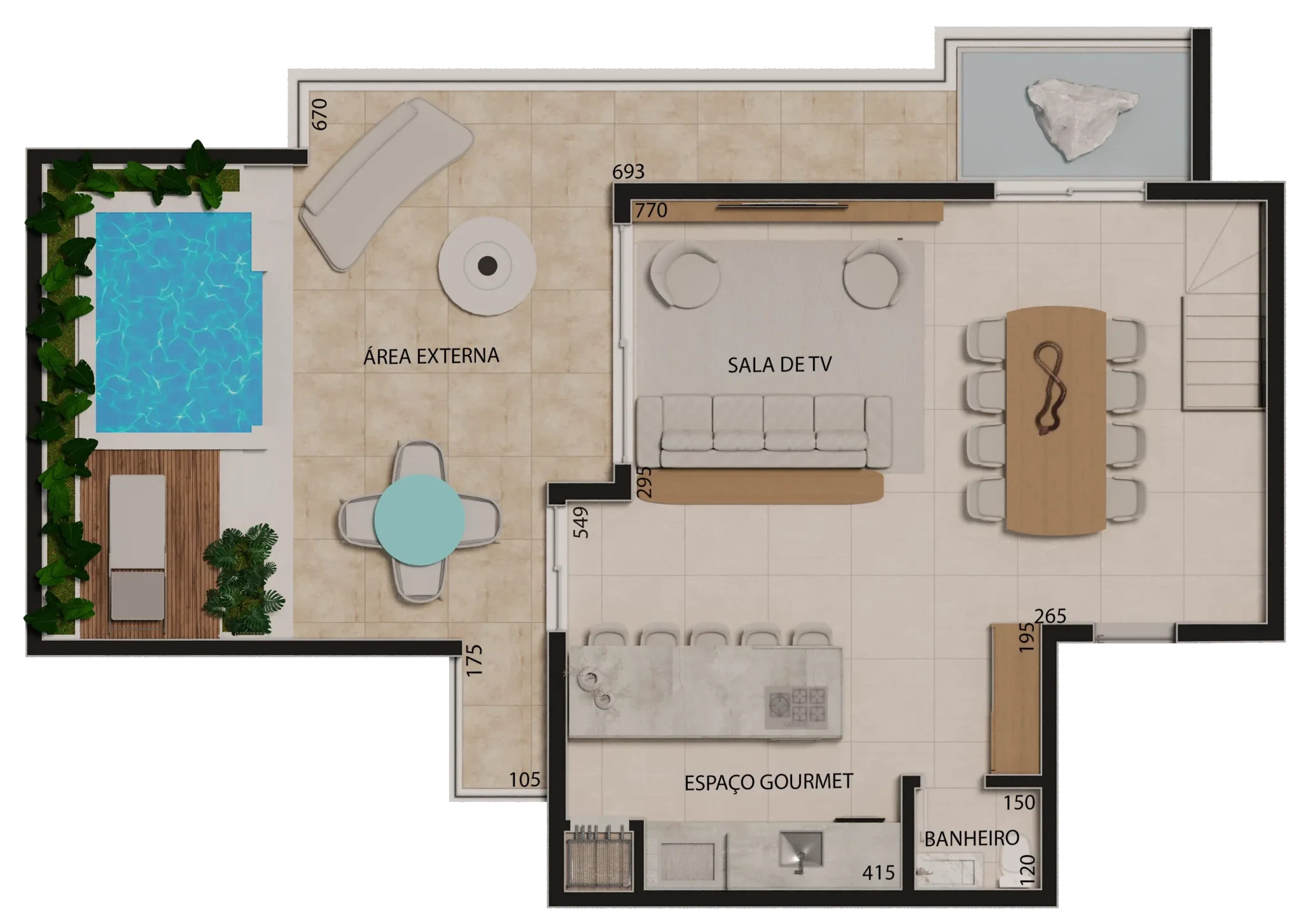 Planta do empreendimento