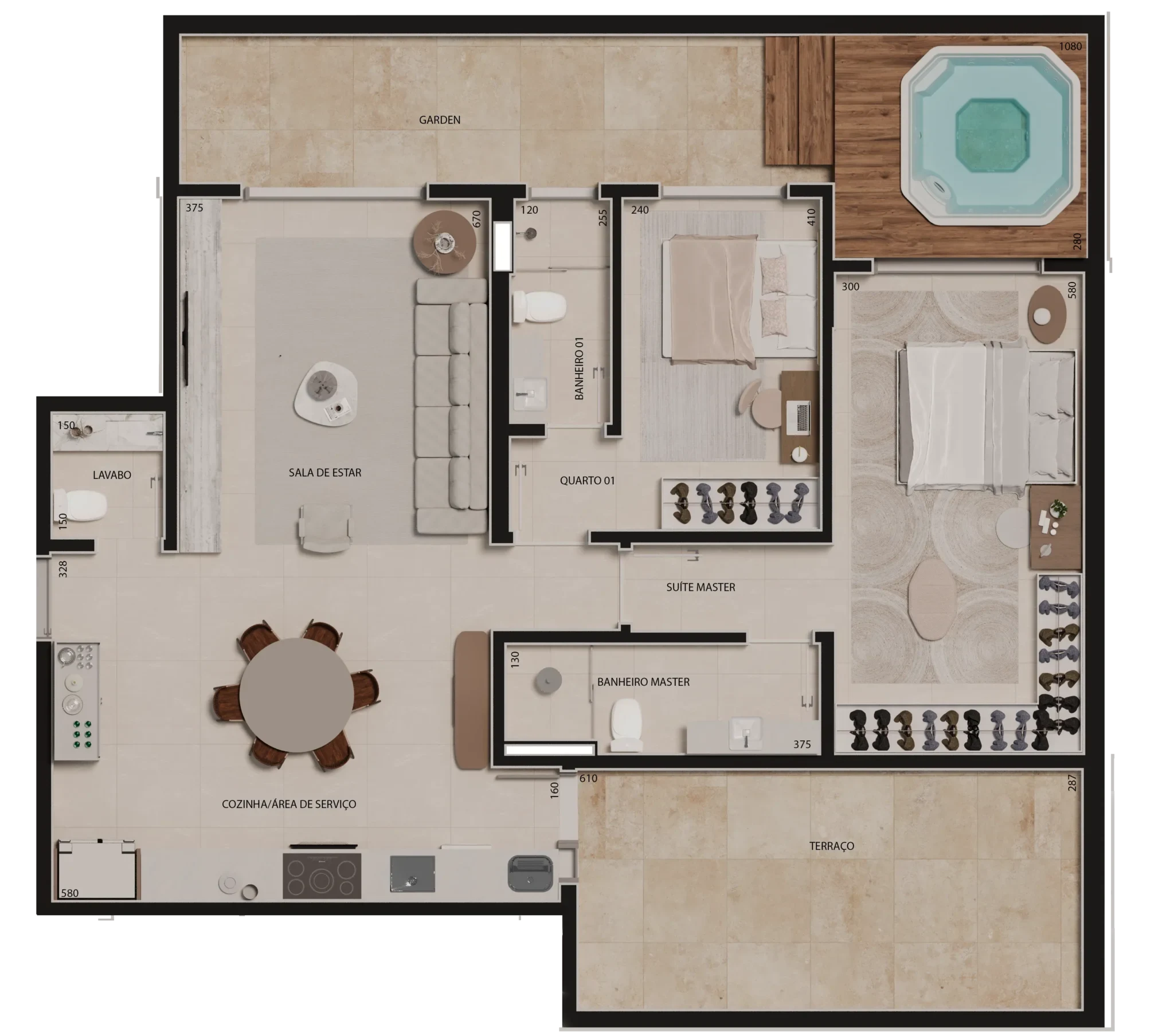 Planta do empreendimento