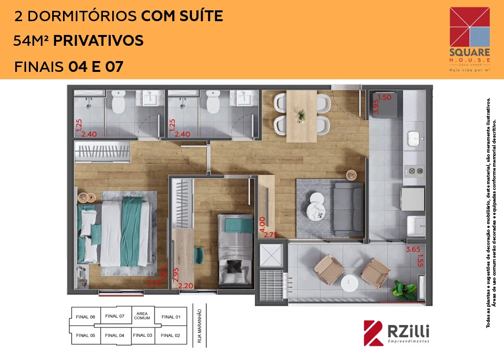 Planta do empreendimento