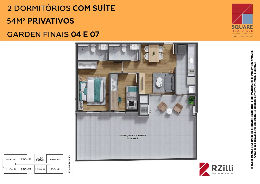 Planta do empreendimento