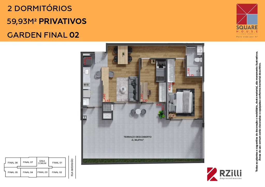 Planta do empreendimento