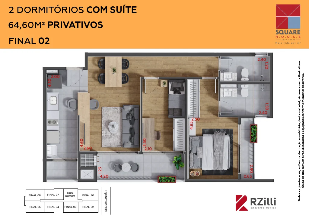 Planta do empreendimento