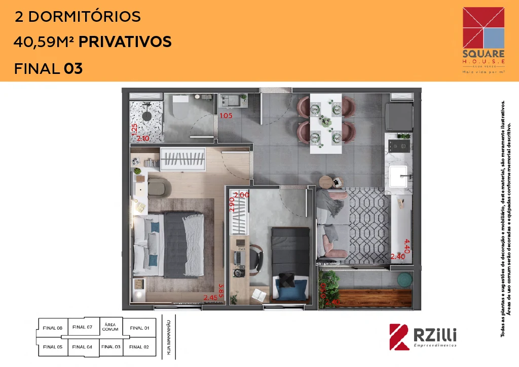 Planta do empreendimento