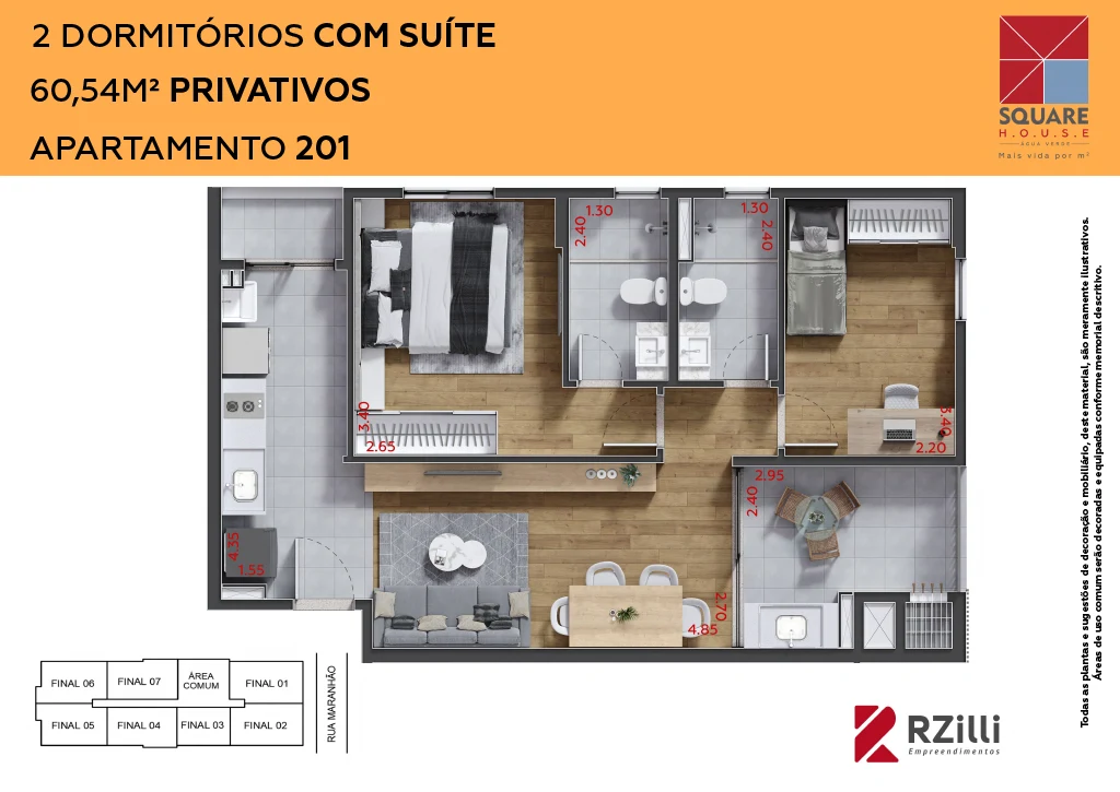 Planta do empreendimento