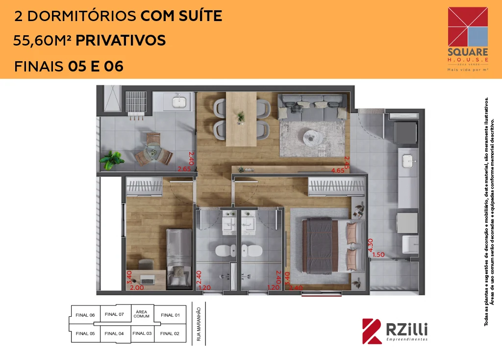 Planta do empreendimento