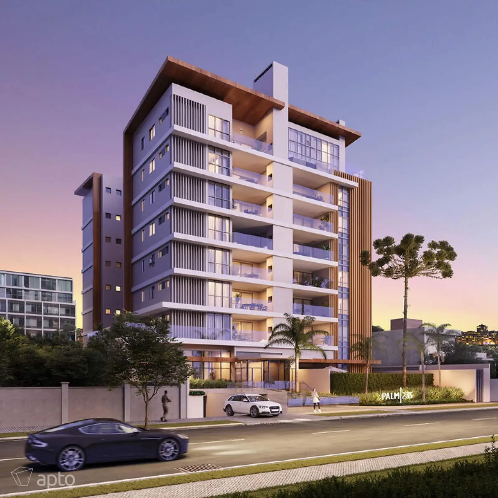 Fachada do Palm 235