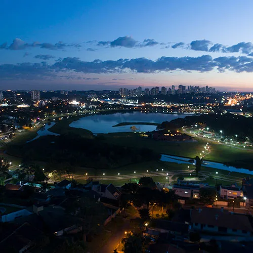 Vista da região