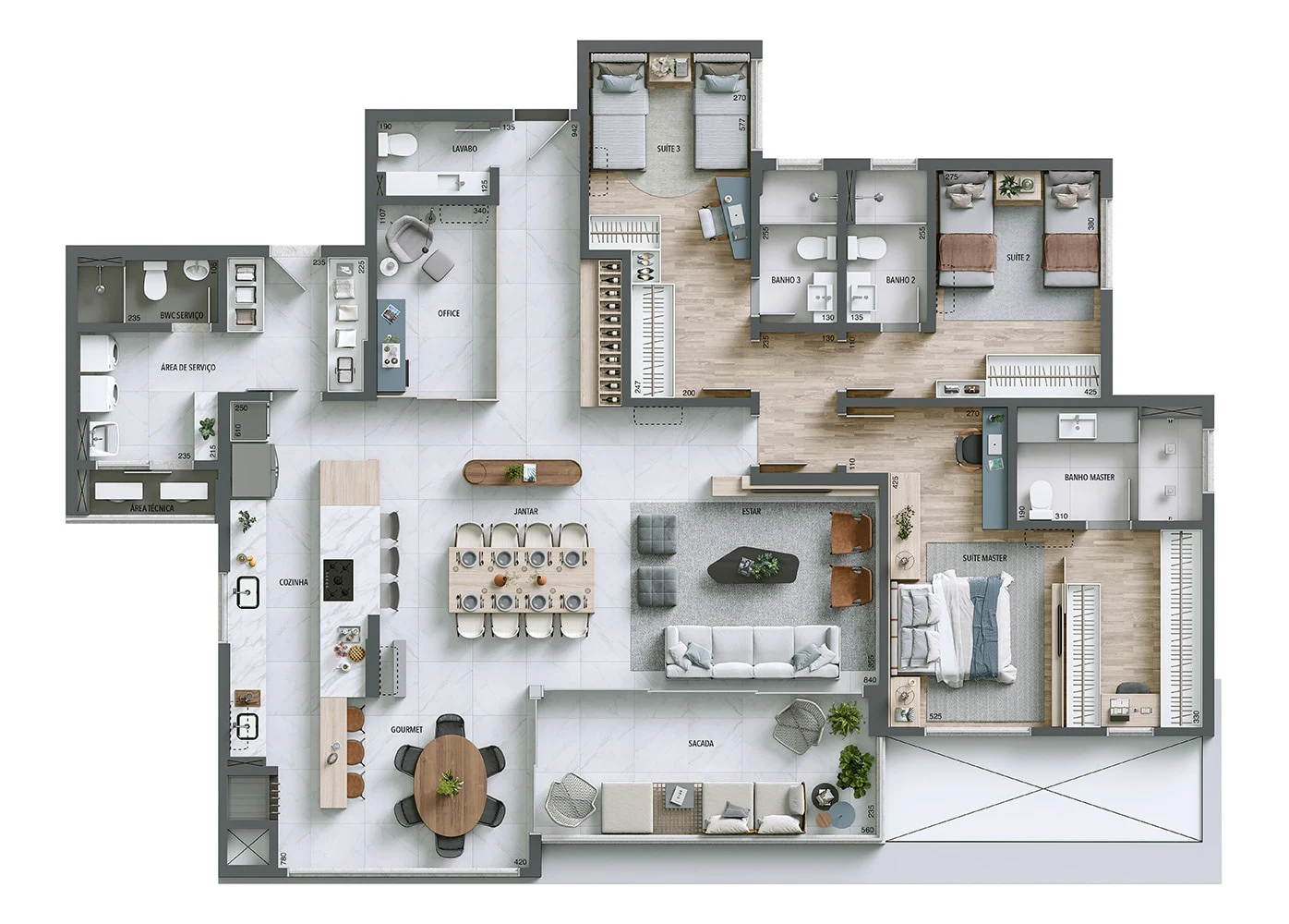 Planta do empreendimento
