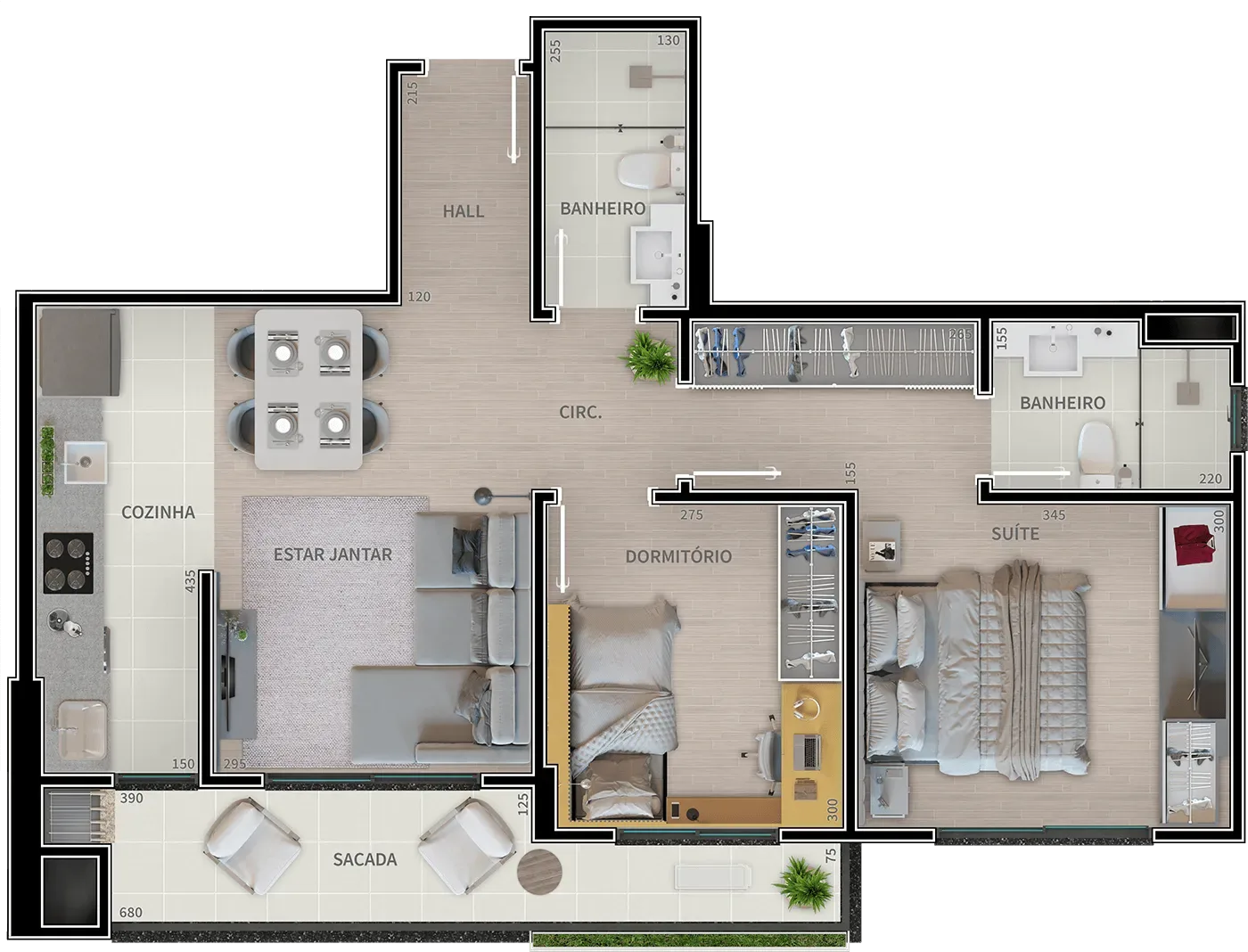 Planta do empreendimento