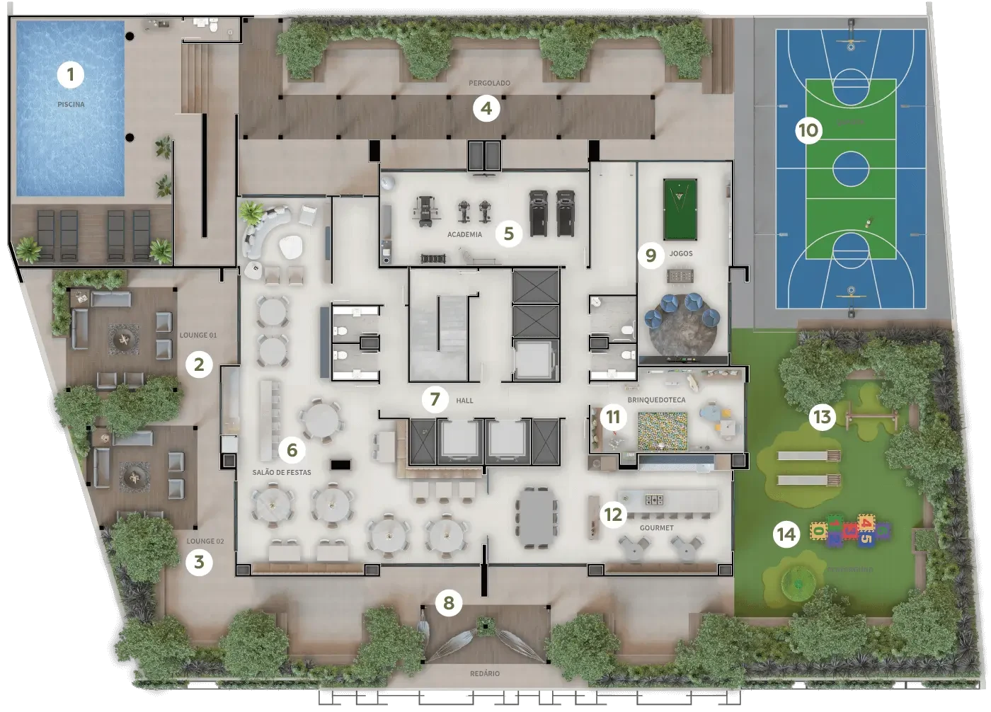 Planta do empreendimento