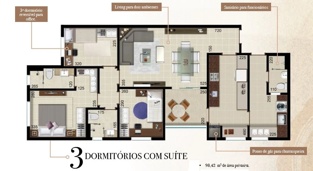 Planta do empreendimento