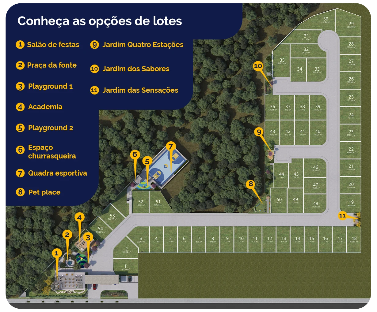 Planta do empreendimento