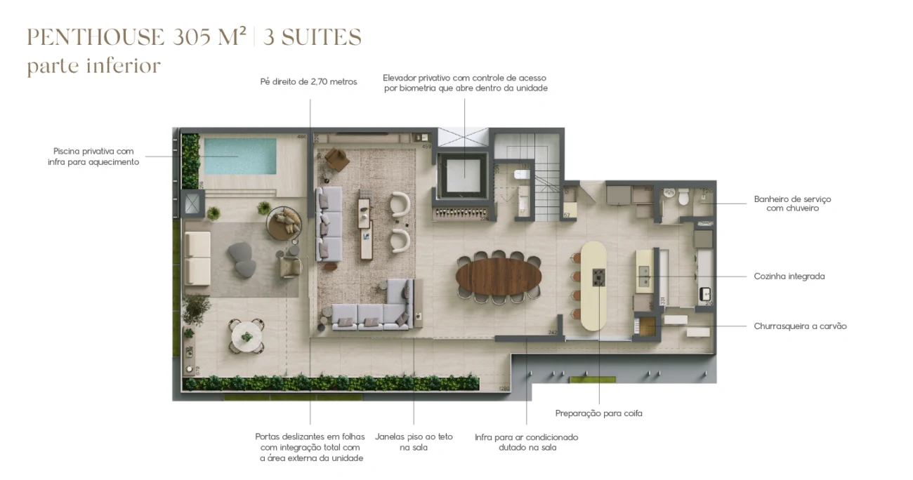 Planta do empreendimento