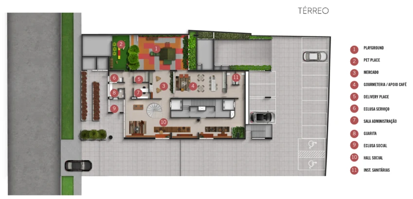 Planta do empreendimento