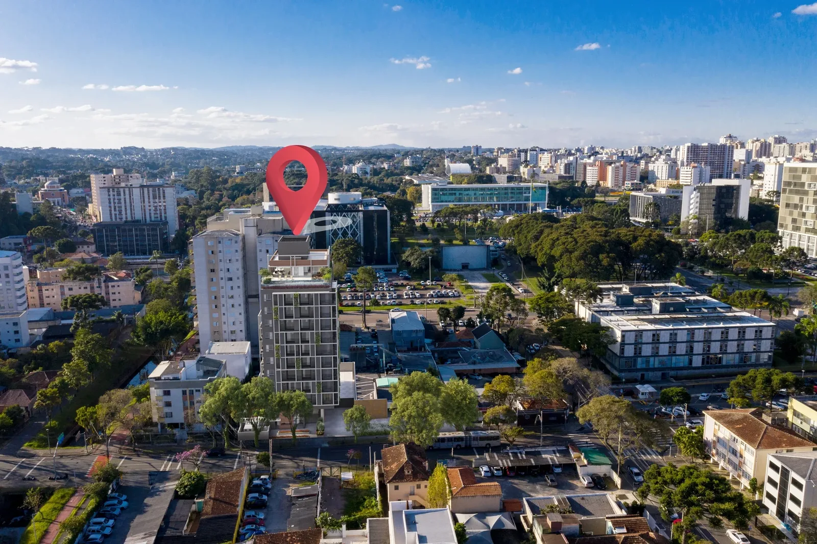 Localização do empreendimento na região