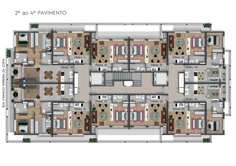 Planta do empreendimento
