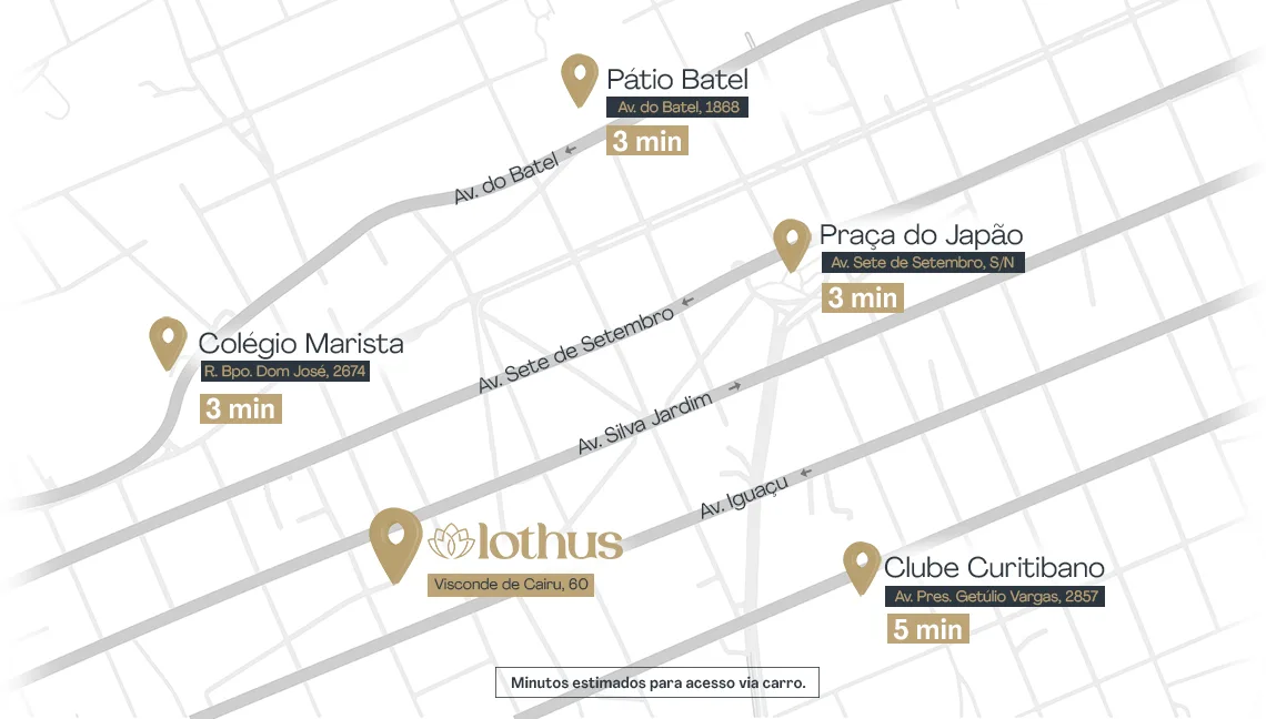 Mapa de localização