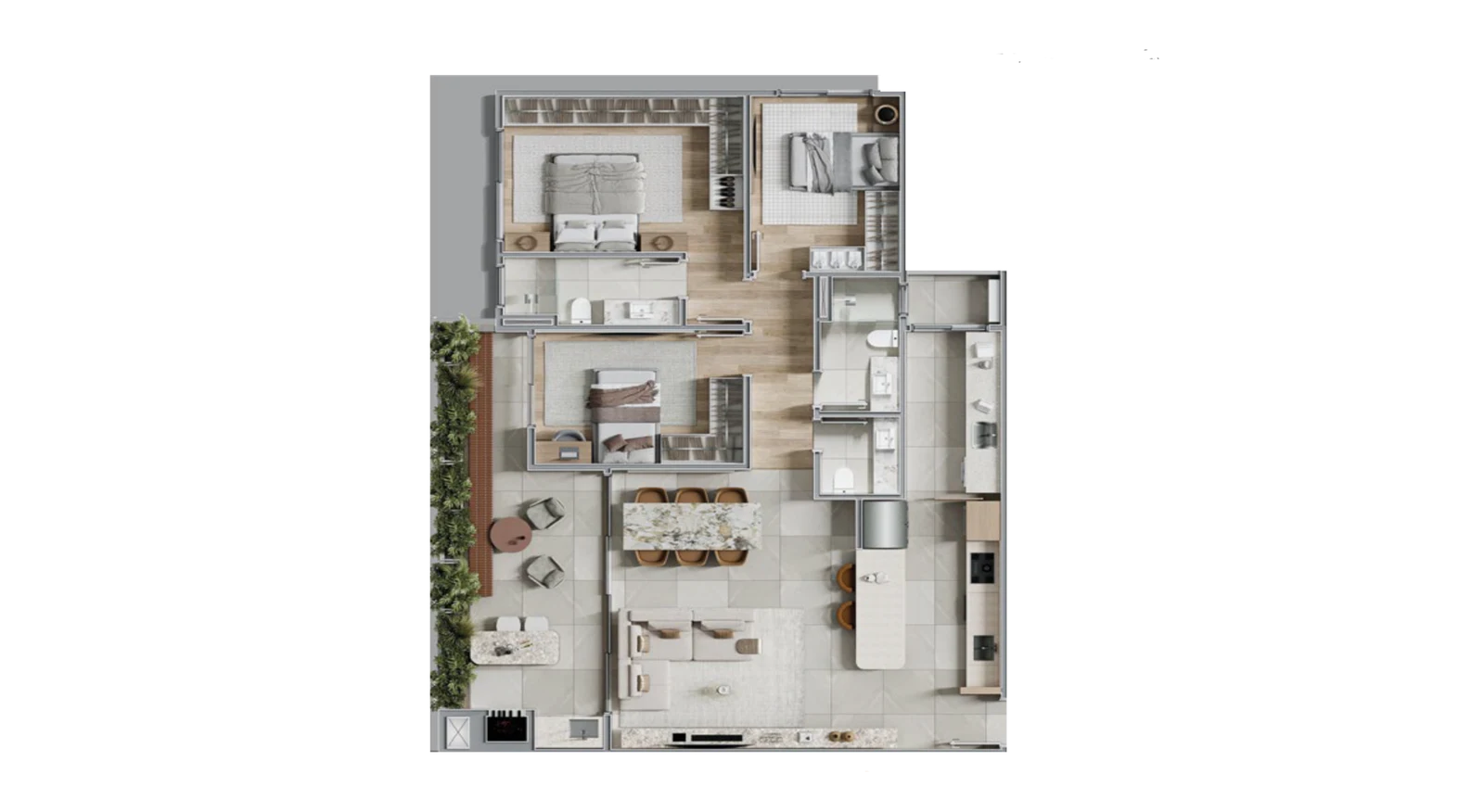 Planta do empreendimento