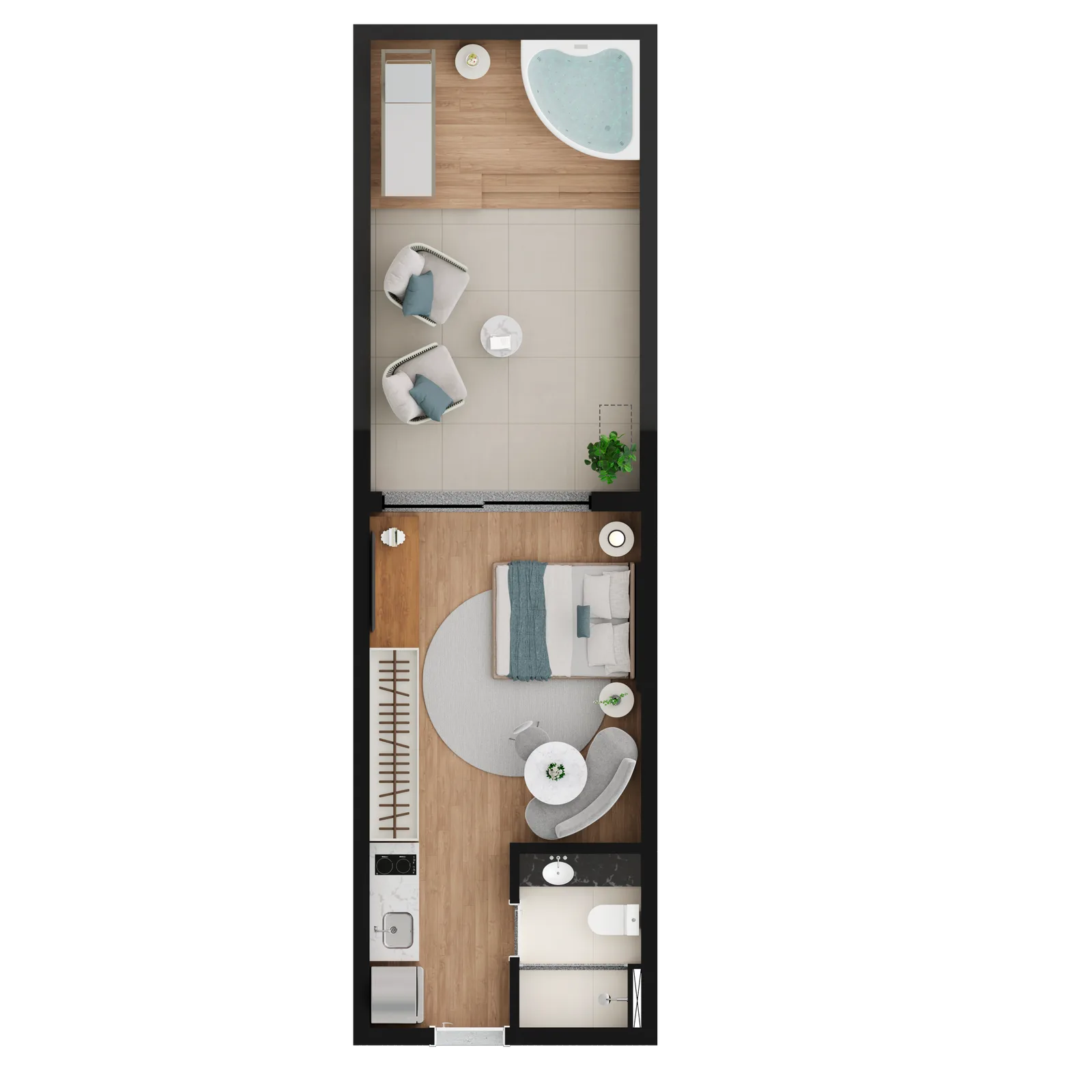Planta do apartamento — referência GARDEN 17.png