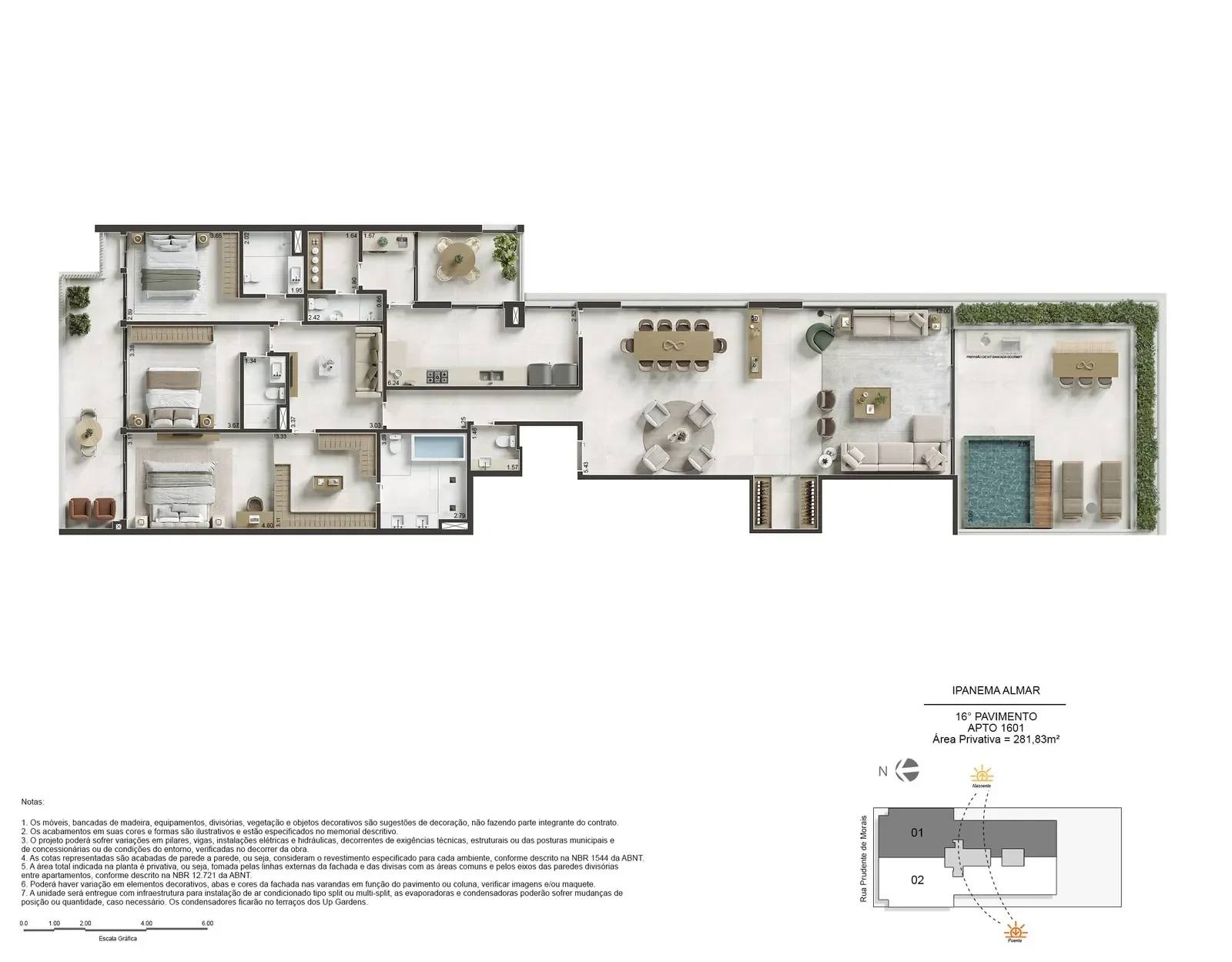 Planta do empreendimento