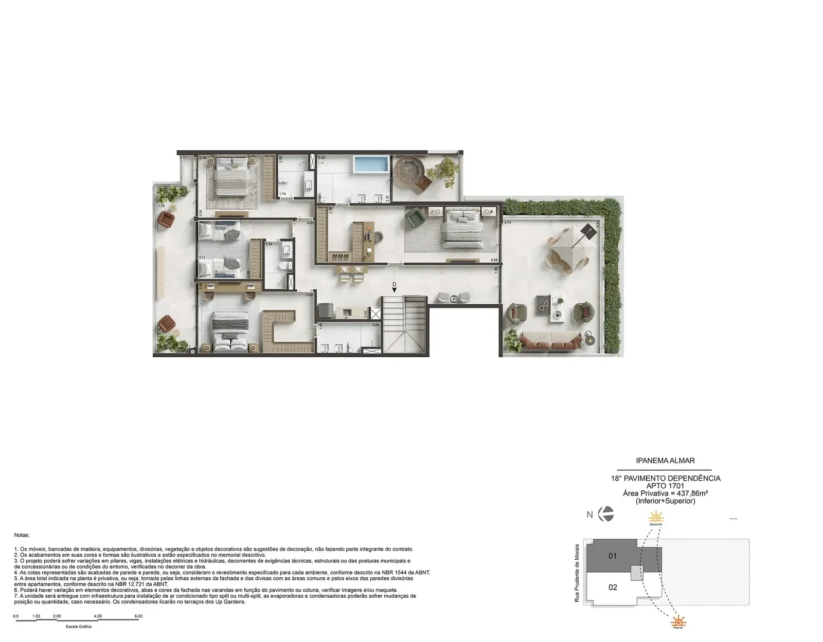 Planta do empreendimento