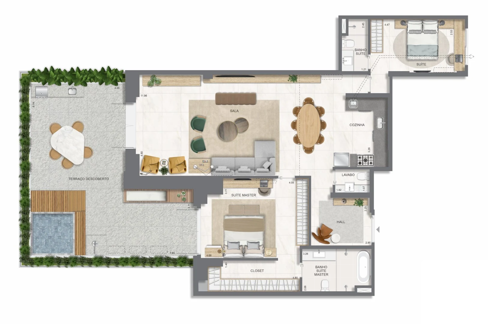 Planta do empreendimento