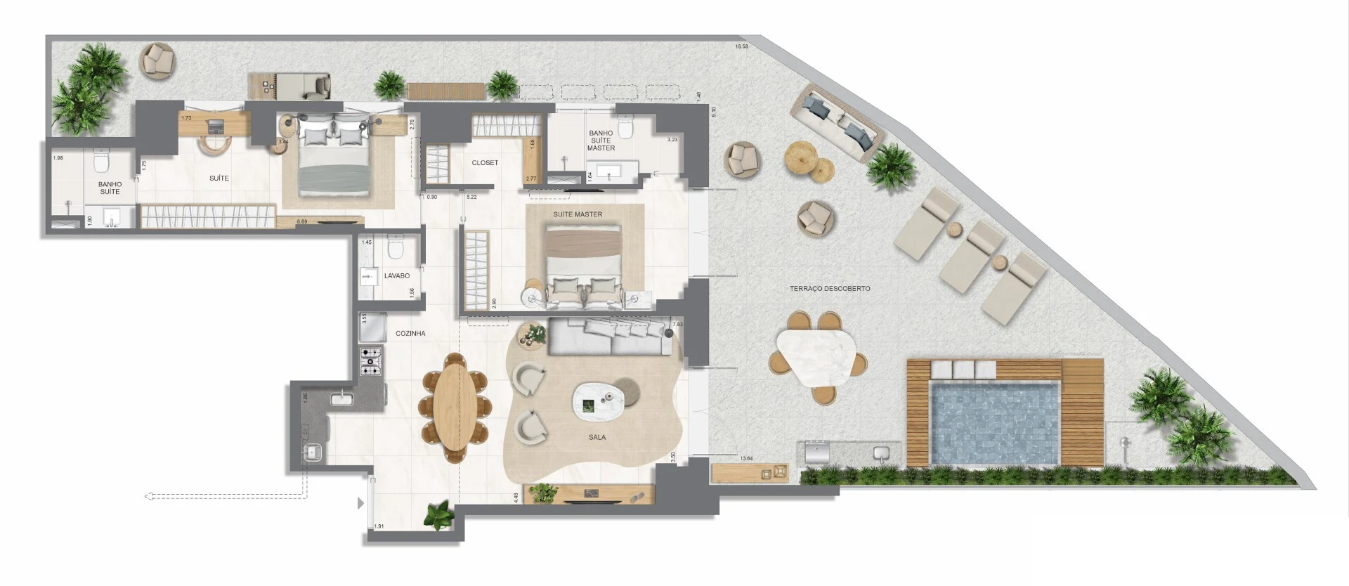 Planta do empreendimento