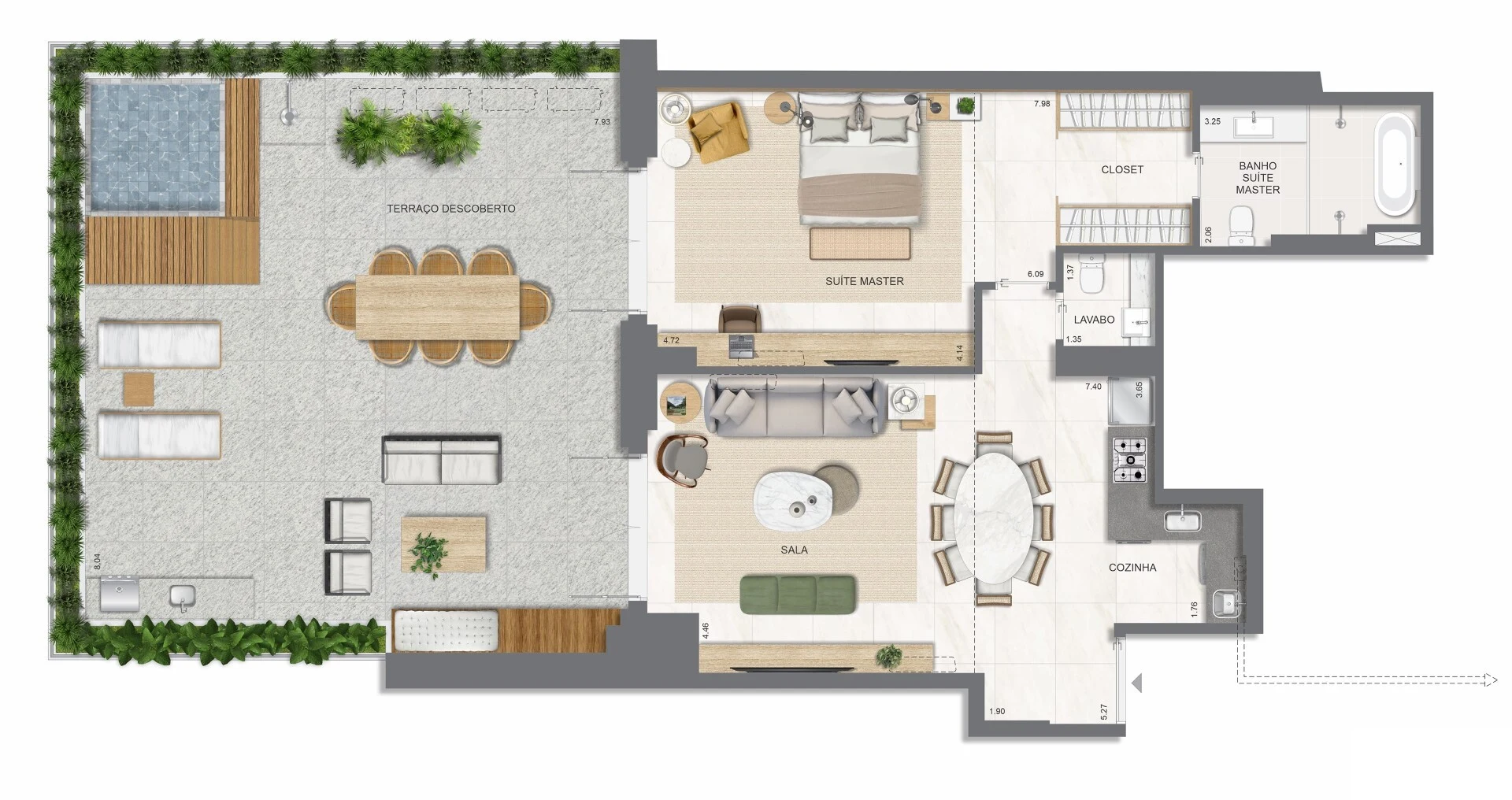 Planta do empreendimento