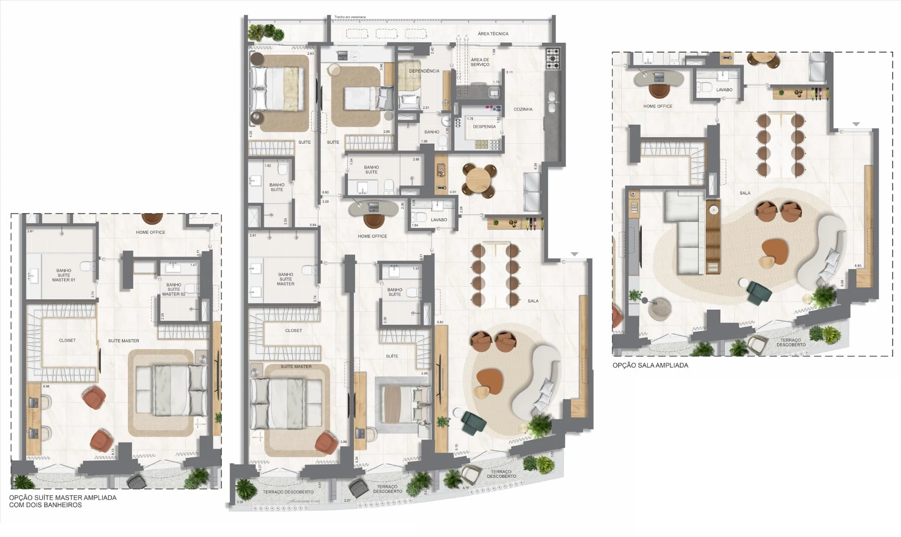 Planta do empreendimento