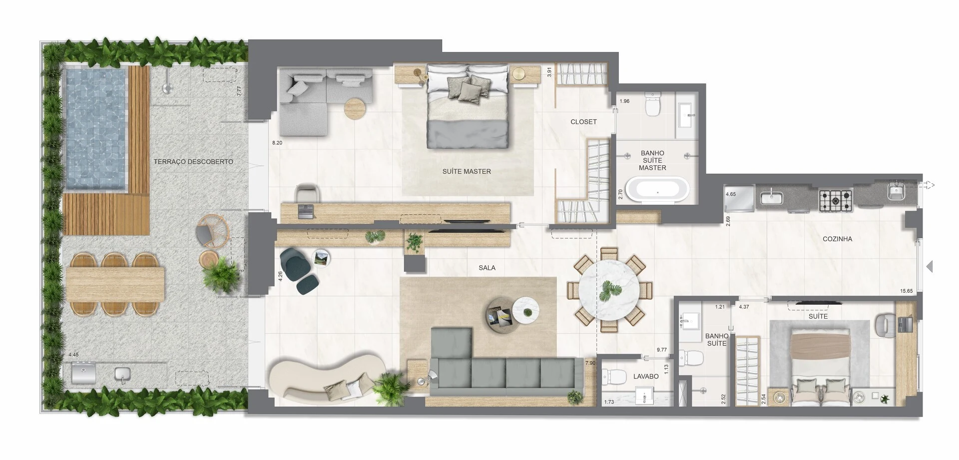 Planta do empreendimento