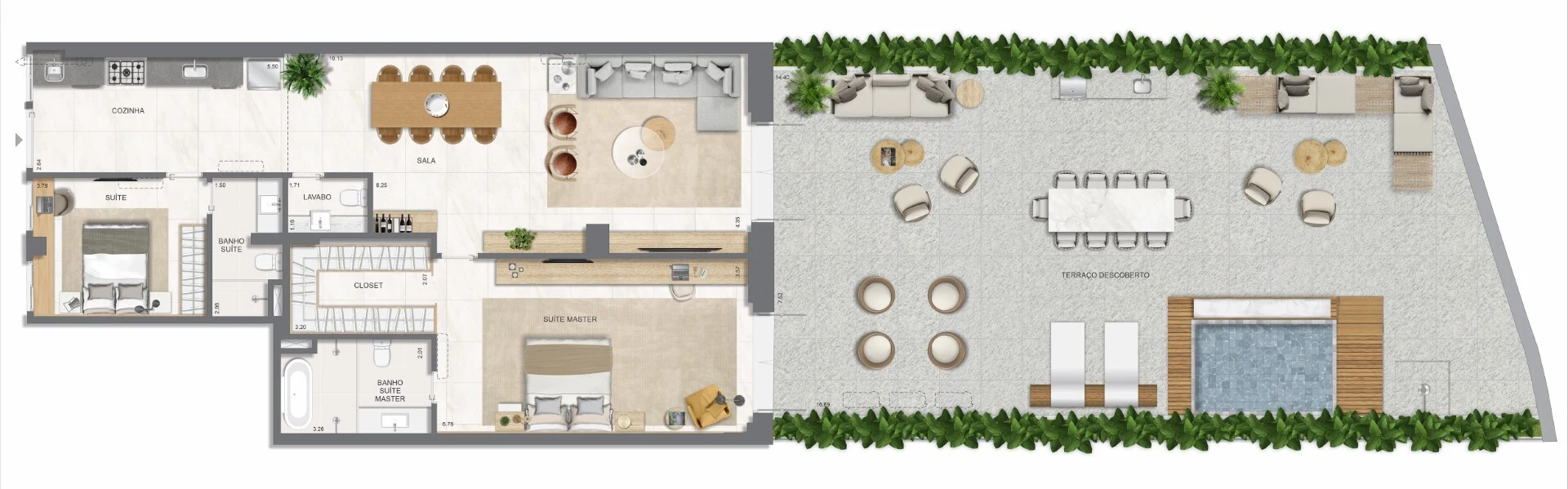 Planta do empreendimento