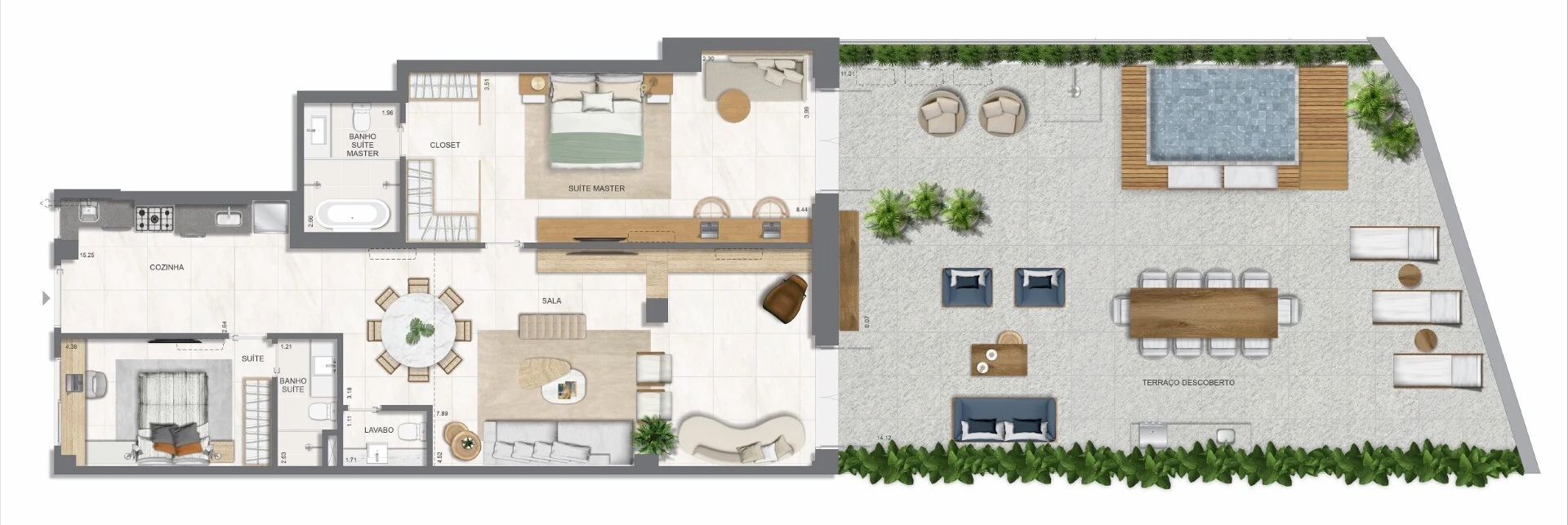 Planta do empreendimento
