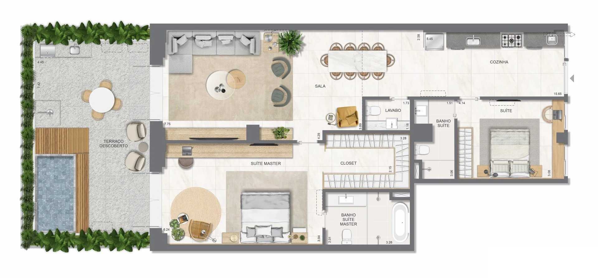 Planta do empreendimento