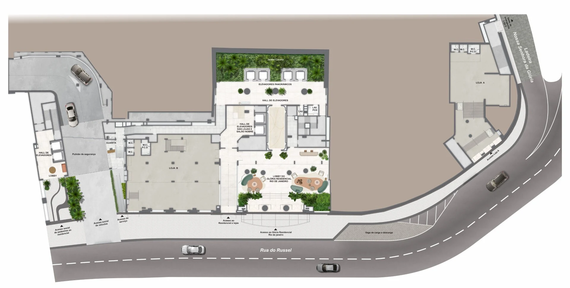 Planta do empreendimento
