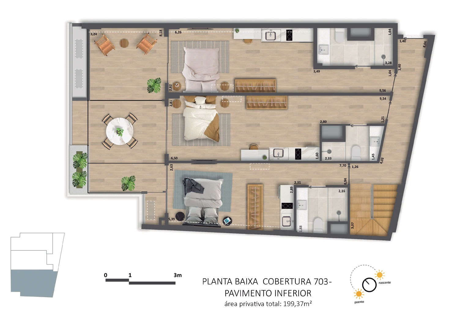 Planta do empreendimento