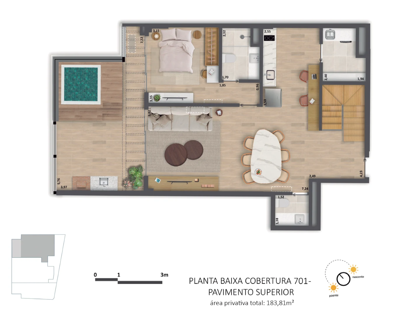 Planta do empreendimento