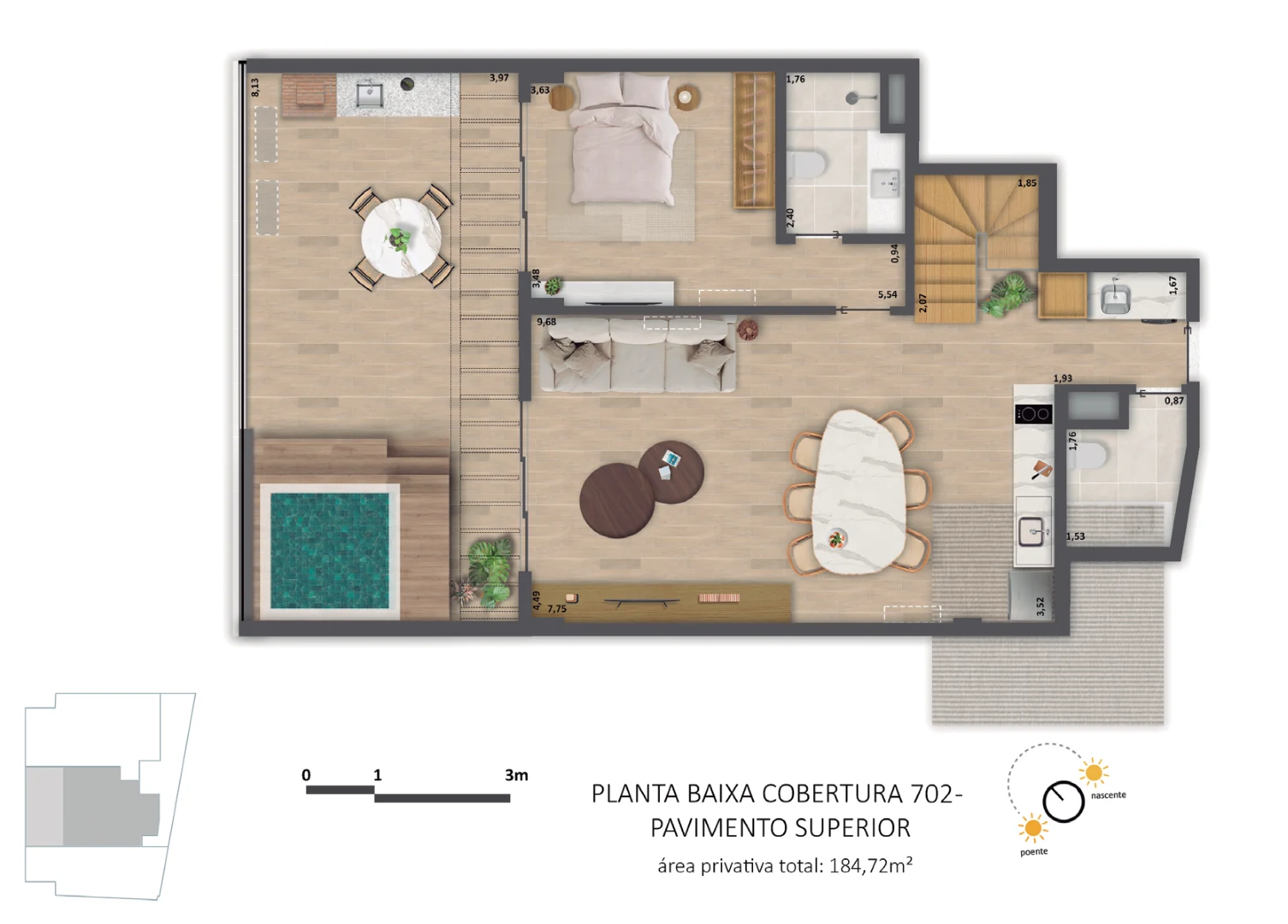 Planta do empreendimento
