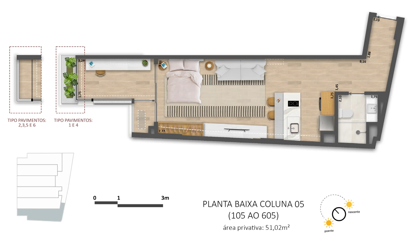 Planta do empreendimento