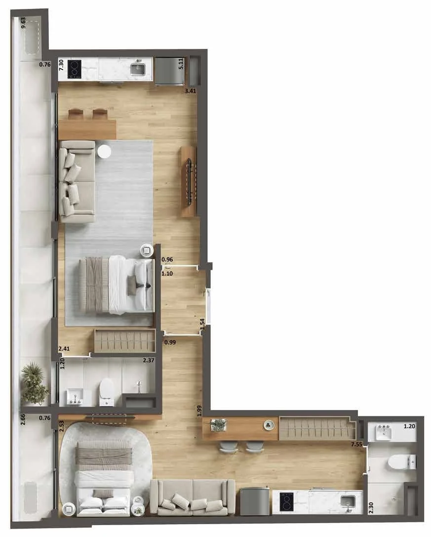 Planta do empreendimento